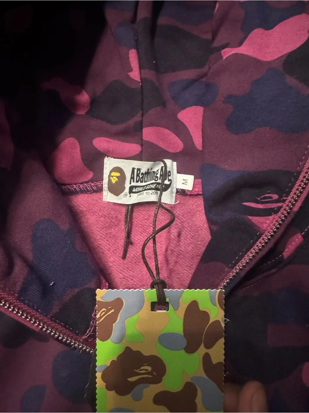 Purple Camo BAPE FULL ZIP